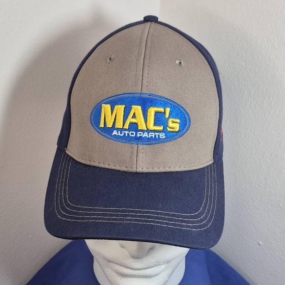 Mac's Auto Parts Eckler's Embroidered Logo Adjustable Baseball Cap NWOT - Picture 1 of 11
